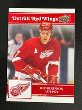 2025-26 Upper Deck Detroit Red Wings Centennial Base Cards (#1-100) You Pick