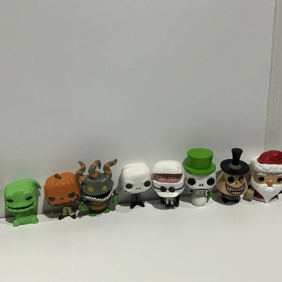 Pesadilla antes de Navidad Funko Misterio Minis Lote 10 Figuras Jack Oogie B.santa Foto 3 de 4