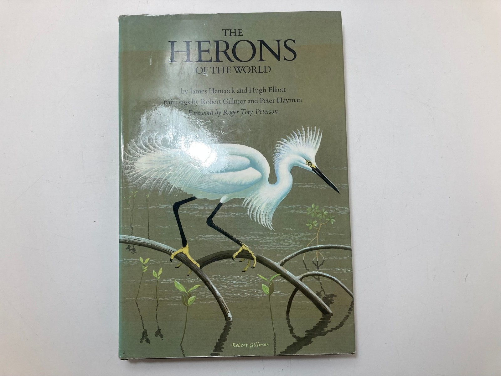 The Herons of the World James Hancock Hugh Elliott 1978 1st HB DJ