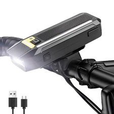 USB  Charging LED  Light Sensitive Bike Light Set Front  Waterproof Cycling Lamp