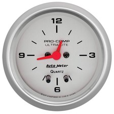 Autometer 4485 Gauge Clock 2 58 12hr Analog Ultra-lite