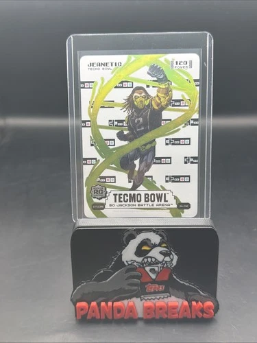 2026 Bo Jackson Battle Arena Tecmo Jeanetic Sore Thumb Glow Power 120