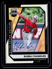 2021 Panini Elite Extra Edition #72 Bubba Chandler Optic Signatures #/99