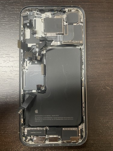 iPhone 15 Pro Max Back Housing Replacement w Small Parts OEM -Natural Titan - A - Picture 2 of 6