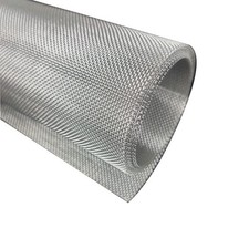 Heavy-Duty 30 Mesh Stainless Steel Roll: 15.7" x 47.2" for Multiple Applications