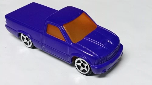 Vintage Hot Wheels Purple Street Truck Glo-Rider McDonald's Promo Diecast 1:64