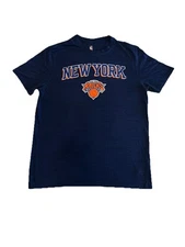 NBA New York Knicks Mens Soft Cotton Blend Blue /T- Shirt by UNK Size L