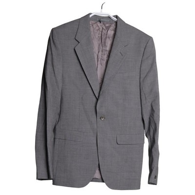 Acne Jeans, Blazer, Größe: 46, Grau, Viskose/Wolle, Tweed, Herren #lrc