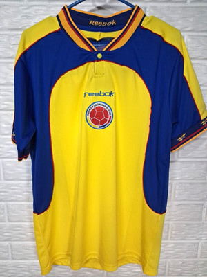 Federacion Columbiana De Futbol Reebok Jersey Mens Large Shirt