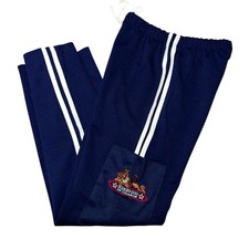 Vintage 90s Cartoon Network Scooby Doo Blue and white Track Cargo Pants Kids