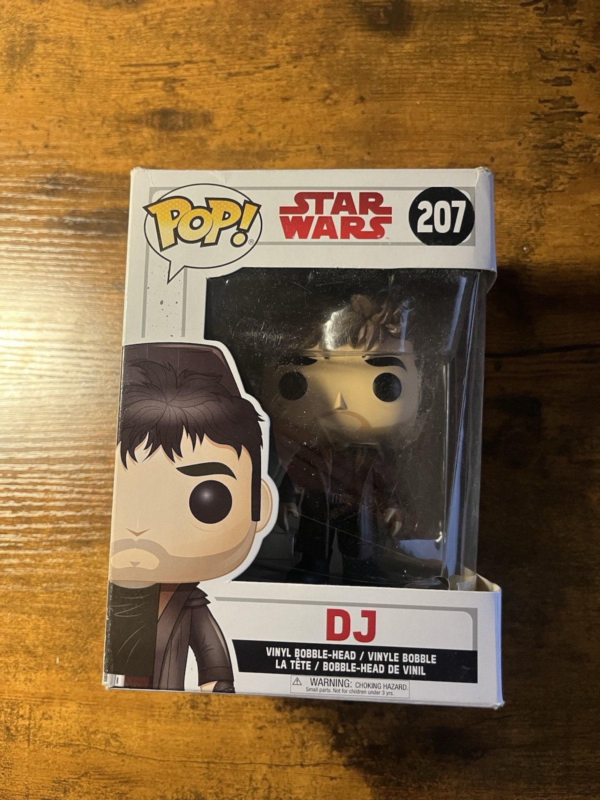 Funko Pop! Vinyl Figure Star Wars DJ #207 Box Damage