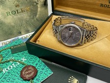 Rolex Datejust 16234 Mens Watch - Grey Tapestry 
