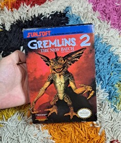 Gremlins 2 New Batch NES Complete With Manual And Styrofoam Insert. SEE DESC