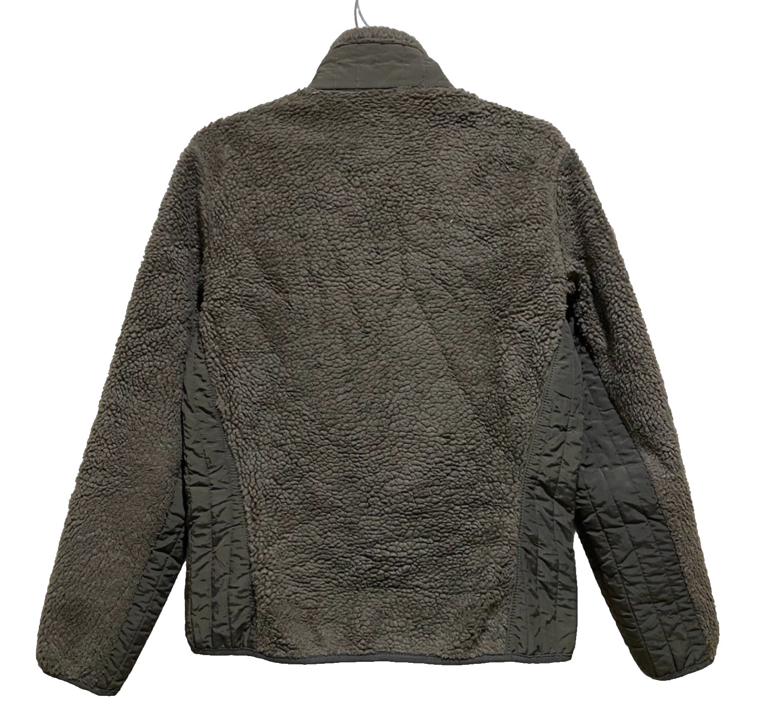 Vintage Patagonia Synchilla Retro-X Jacket Womens M Green Teddy Fleece Zip Front thumbnail 13