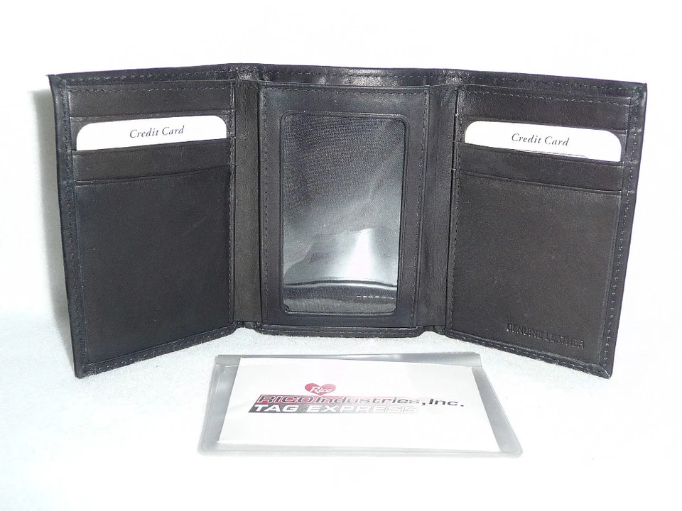 WASHINGTON WIZARDS   Embroidered Leather TriFold WALLET  New - Image 3 of 3