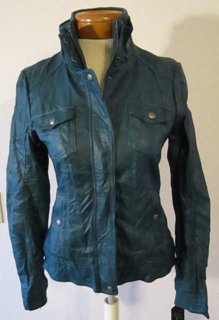 guess leather motorcycle jacket