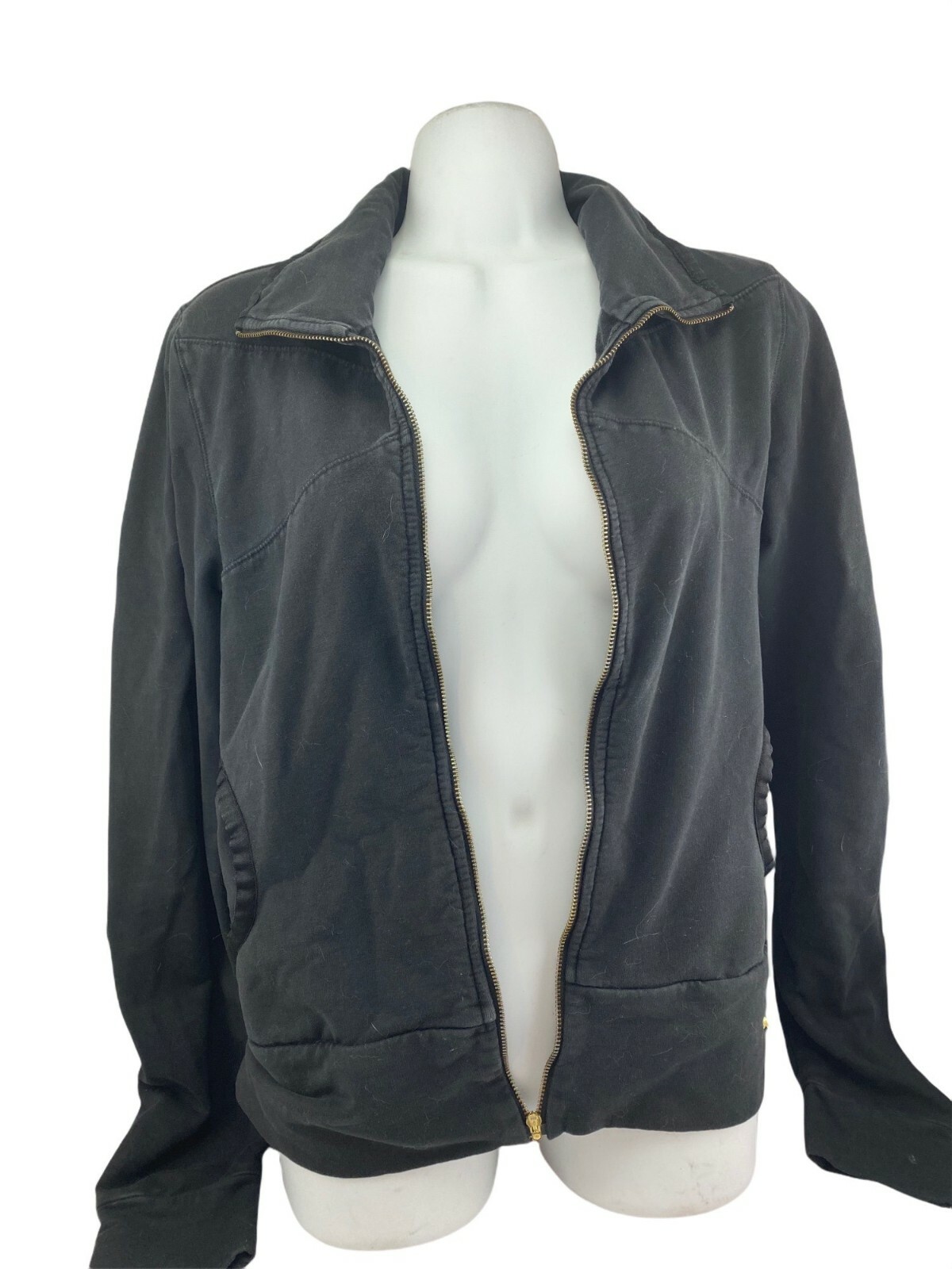 Puma medium lightweight workout jacket women's bl… - image 1