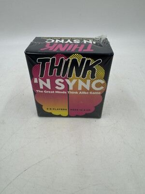 Think 'NSync The Great Minds Think Alike Game 3-8 Players Ages 12 Up New