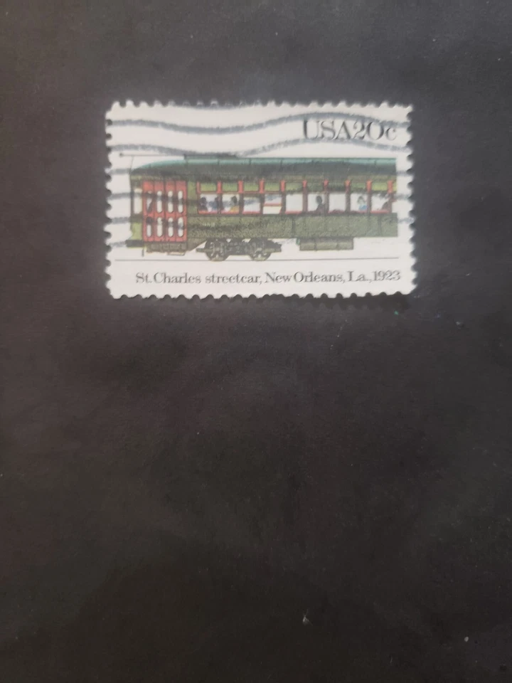 EE. UU. Transporte Temático Barcos Coches y Trenes 12 Estampillas en Total Usadas Gran Variedad Foto 4 de 4