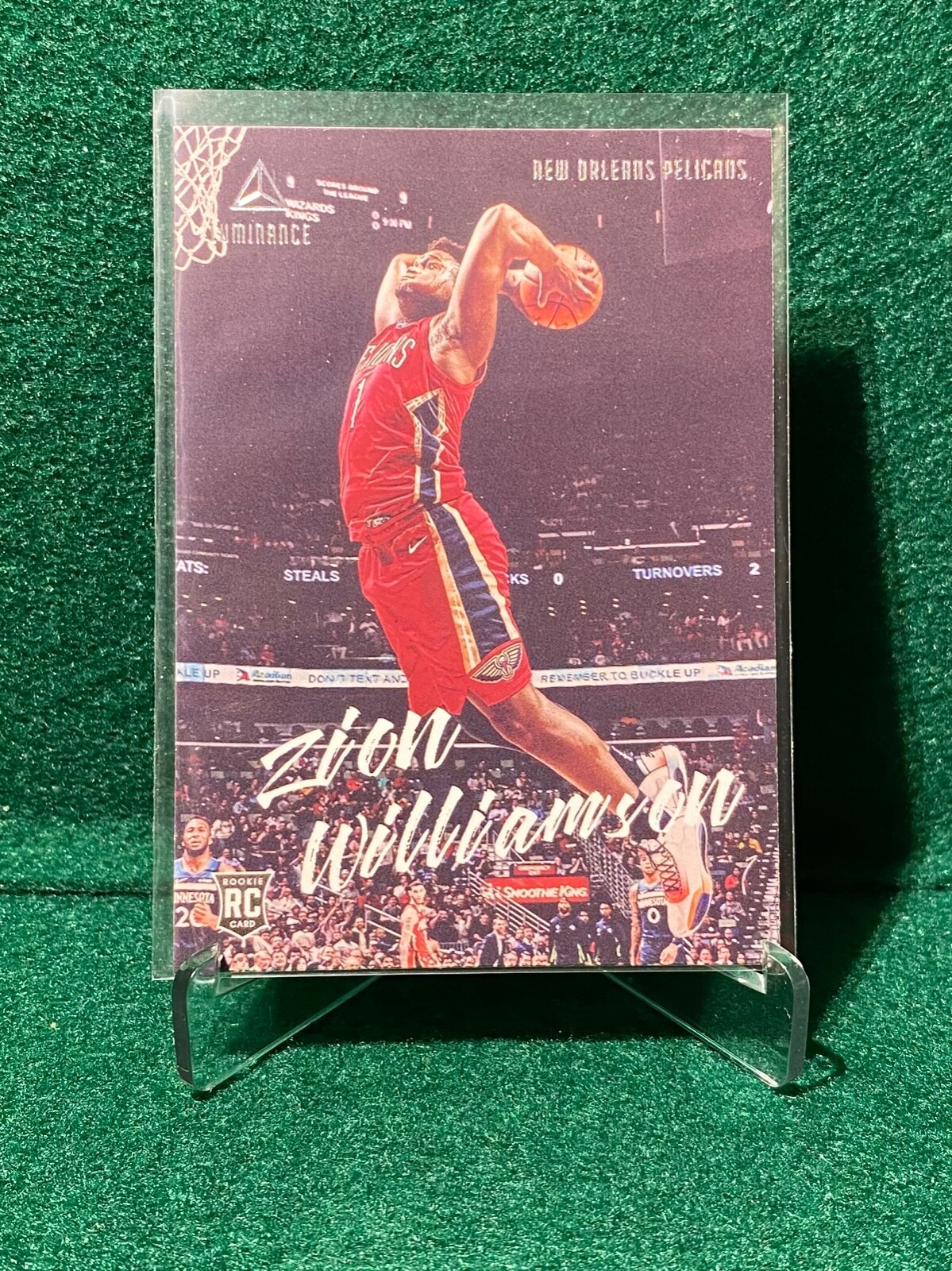2019-20 Chronicles Luminance ZION WILLIAMSON Rookie RC #143
