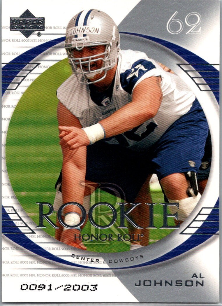 Al Johnson Upper Deck Honor Roll #168 Base