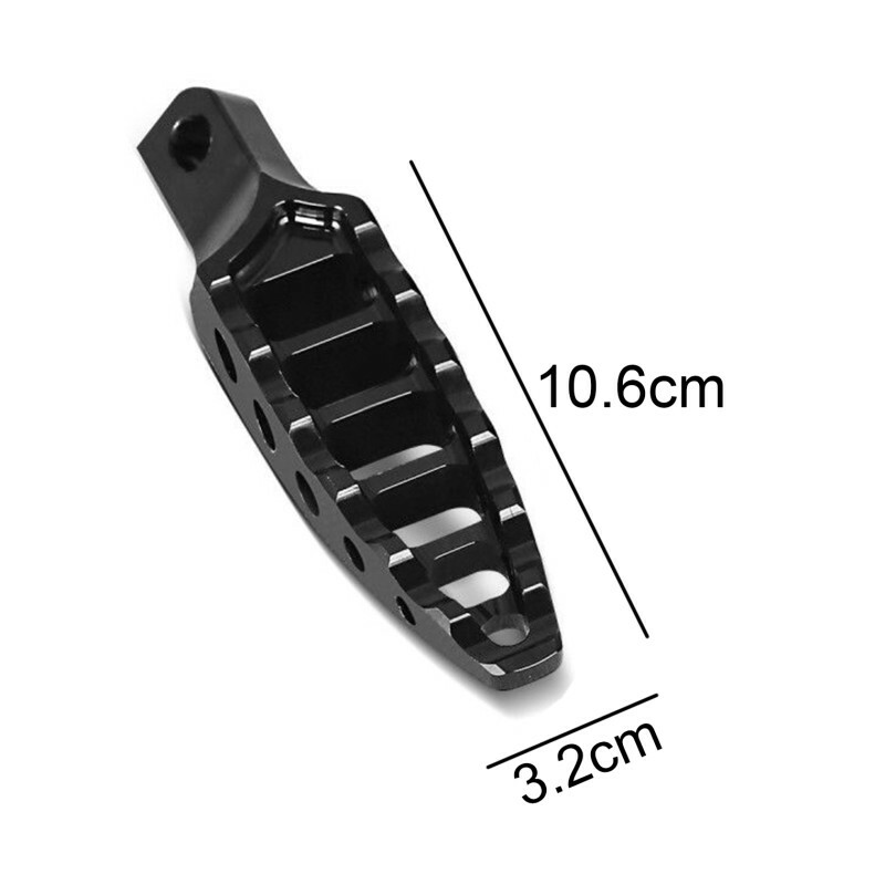 Schwarze Cross-Country Fußrasten Für Harley Sportster - Drehbar 360°