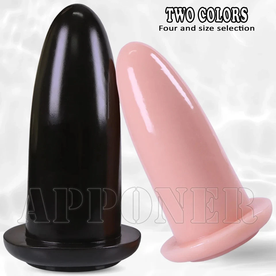 Huge Anal Plug Stretching Set Anus Dilator Big Prostate Massager Adult Sex Toys - Image 2 of 4