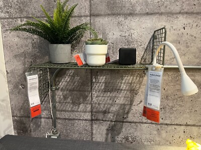 New IKEA SVENSHULT Wall Shelf Gray-Green 60x20 cm (23 ⅝x7 ⅞