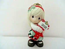 PRECIOUS MOMENTS 2021 CHRISTMAS ORNAMENT GIRL - YOU FILL ME WITH CHRISTMAS CHEER