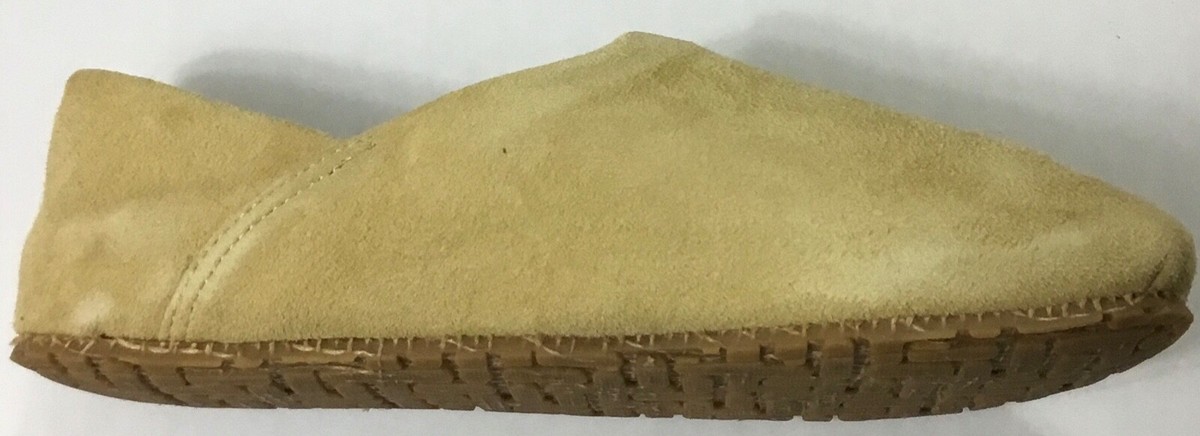 Unisex OTZ 300GMS Slip On Shoes Goat Suede 3707 Sand Tan EU 36 US  