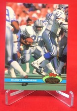 Barry Sanders 1991 Stadium Club Football Card #361 MINT