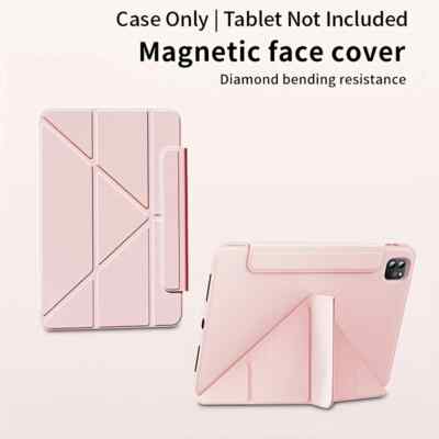 Für iPad A16 11/10.9/10.2/9.7/5. Air Pro 2025 Multi-Fold Smart Case Ständer Hülle