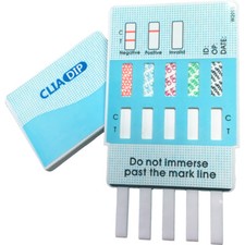  5 Pack 5-Panel Drug Test Dip Card - FDA Free Shipping 