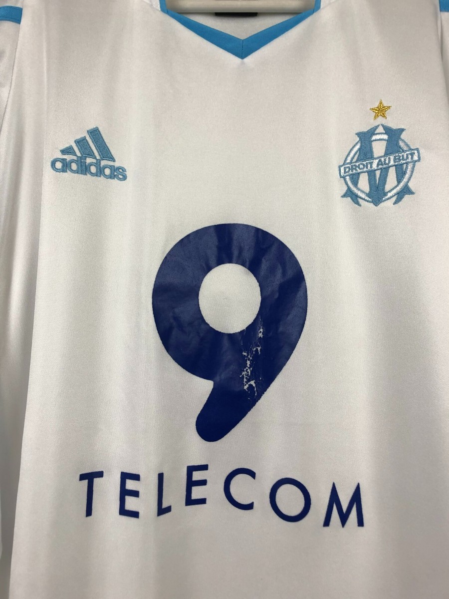 Olympique Marseille Tercera camiseta Camiseta de Fútbol 2001 - 2003 Olympique Marseille Tercera camiseta Camiseta de Fútbol 2001 - 2003