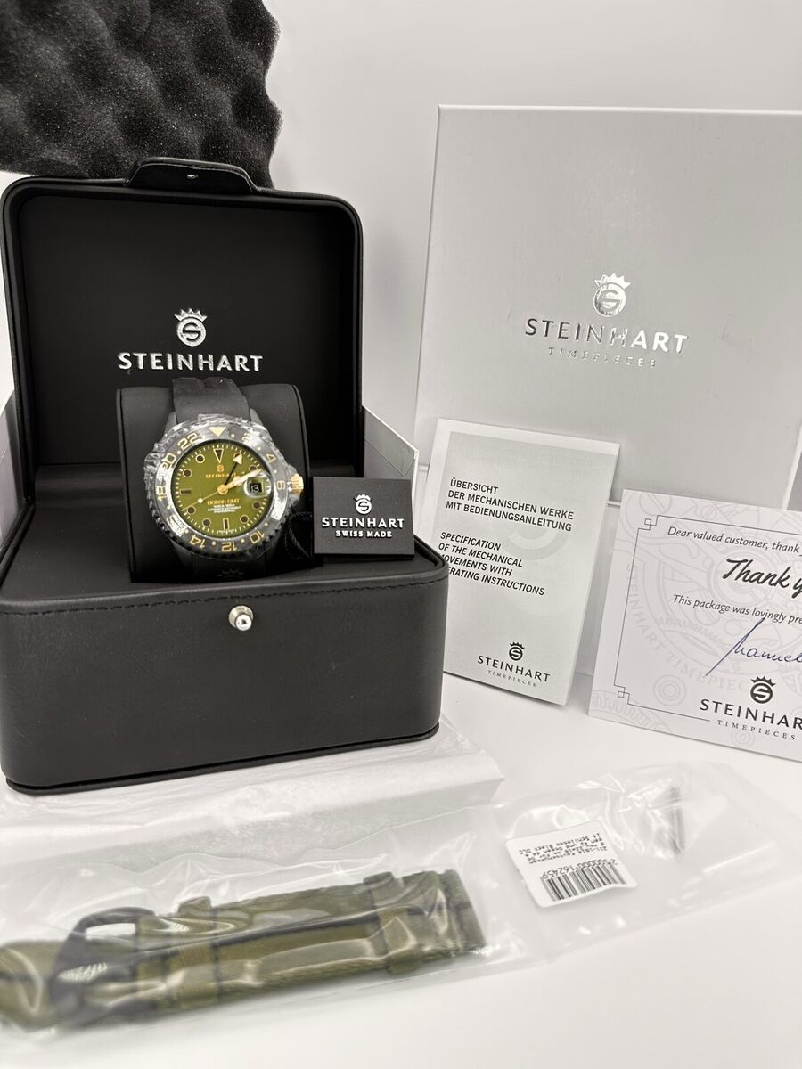 Steinhart Ocean One GMT Military Ceramic Bezel 300M 42MM Steinhart Ocean One GMT Military Ceramic Bezel 300M 42MM