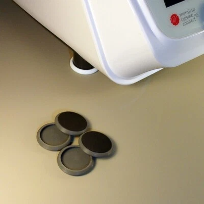 INSTANTYELLOW Gleitschuhe Gleiter passend für den Monsieur Cuisine Gleitbrett Alternative