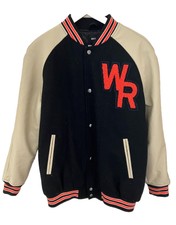 Urban Outfitters Bdg Women’s Melton Varsity Bomber Baseball Jacket Size S/m. Vgc