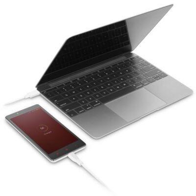 Macally UC2UMB, USB-C 2.0 zu Micro USB Kabel, 90 cm, weiß