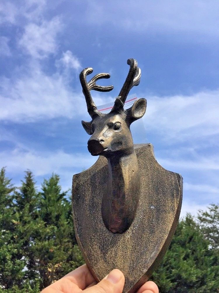 Metal deer sign deals