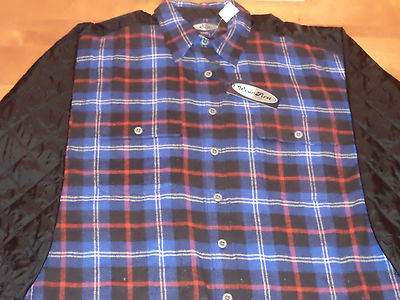 NWT Mens L Flannel Quilted Jacket Casual Work School Lightweight Spring  Fall