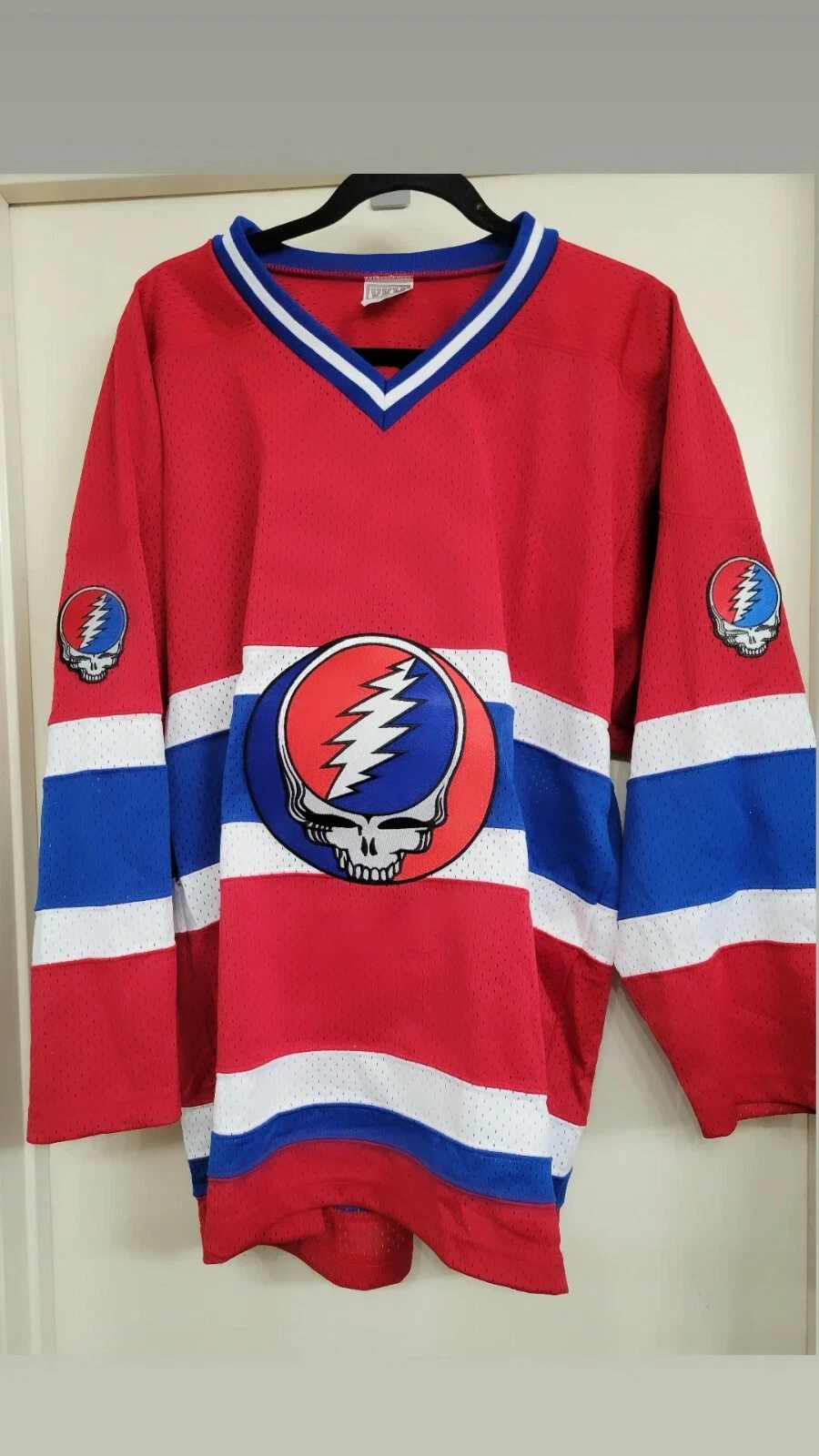 Grateful Dead, Montréal Canadiens Hockey Jersey, Steal Your Face