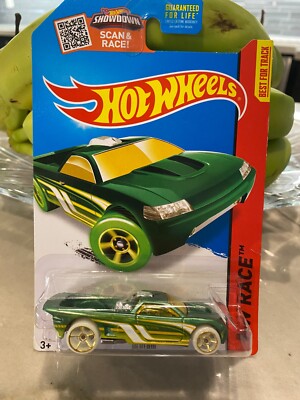2015 Hot Wheels #169 Hw Race-Night Storm Bedlam Grün Wglow Indark Rad GoldOH5