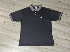 Vintage Looney Tunes Warner Bros Studio Store Taz Golf Polo Size S Grey Rare