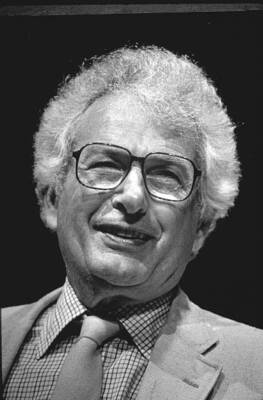 Author Joseph Heller During An Authors Conference 1986 OLD PHOTO