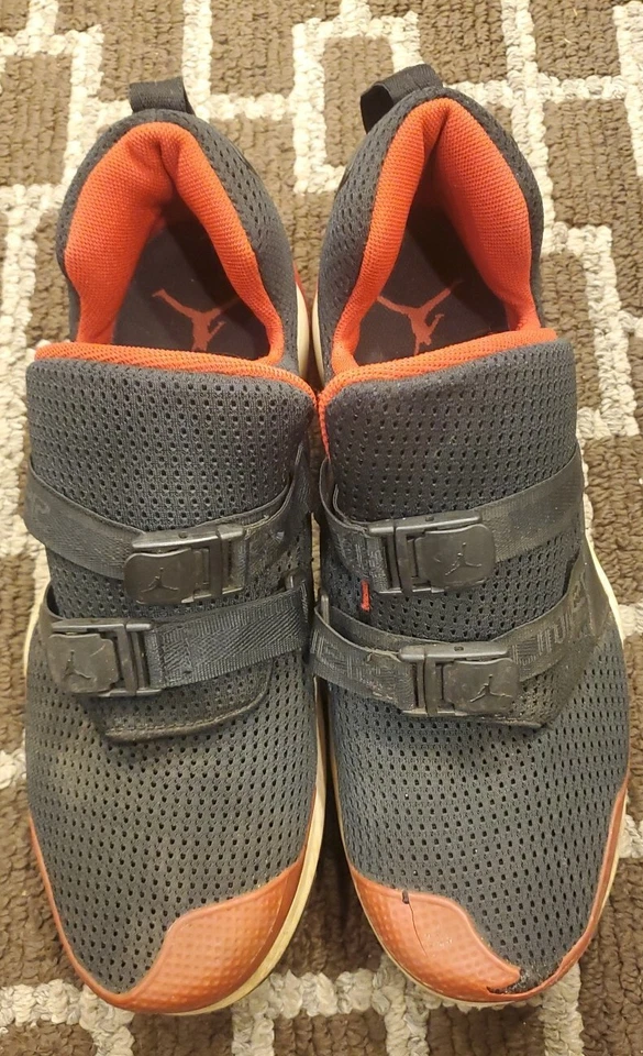 ULTRA RARE OG 2001 NIKE AIR JORDAN TRUNNER CONDO BLACK/RED SHOES MEN'S SIZE US13 - Image 3 of 4