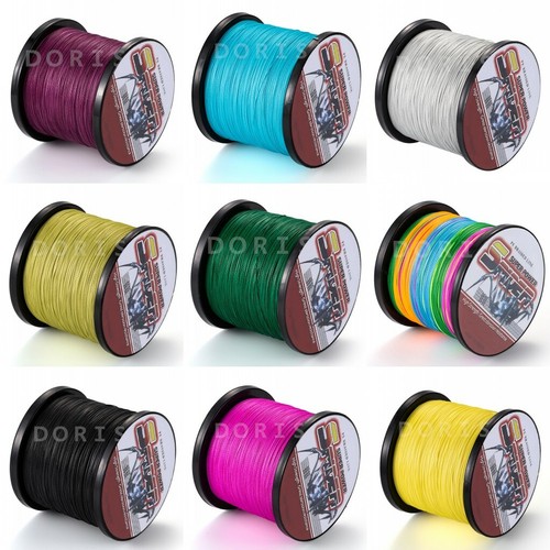 Spider PE Dynema Extreme geflochtene Angelschnur 500m 546yd Angelschnur 6 Pfund ~ 100 Pfund