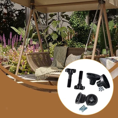 Veranda Schaukel Vordach Rahmen Kit vielseitige Vordachschraube für Hinterhof Hotel Terrasse - Bild 1 von 4