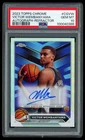 Victor Wembanyama 2023 Topps Chrome Refractor RC Auto CGVW PSA 10 GEM MINT
