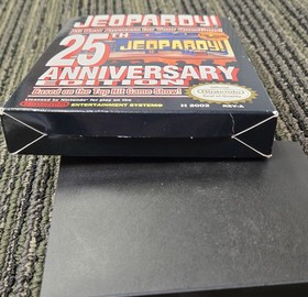 Jeopardy 25th Anniversary Edition Nintendo NES Game In Box with Manual