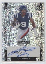 2022 Leaf Flash Silver Metalized Sparkles /40 Jerrion Ealy #BA-JE1 Auto 0s55